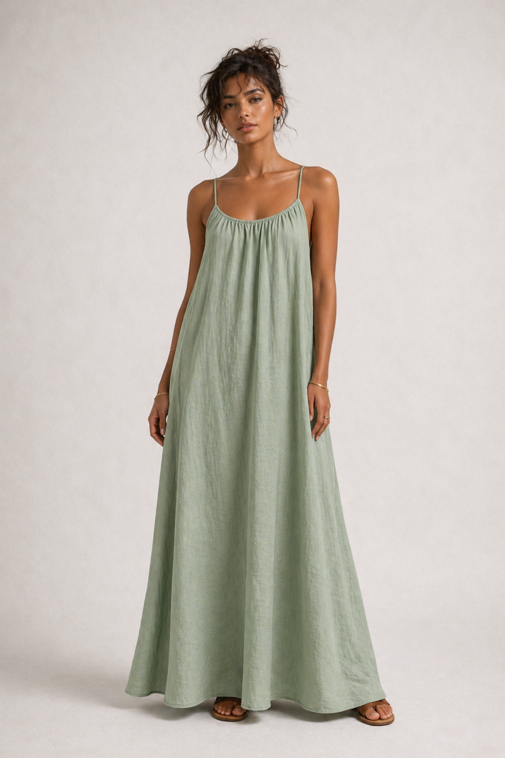 maxi dress length for 5 4 Aria Maxi Dress