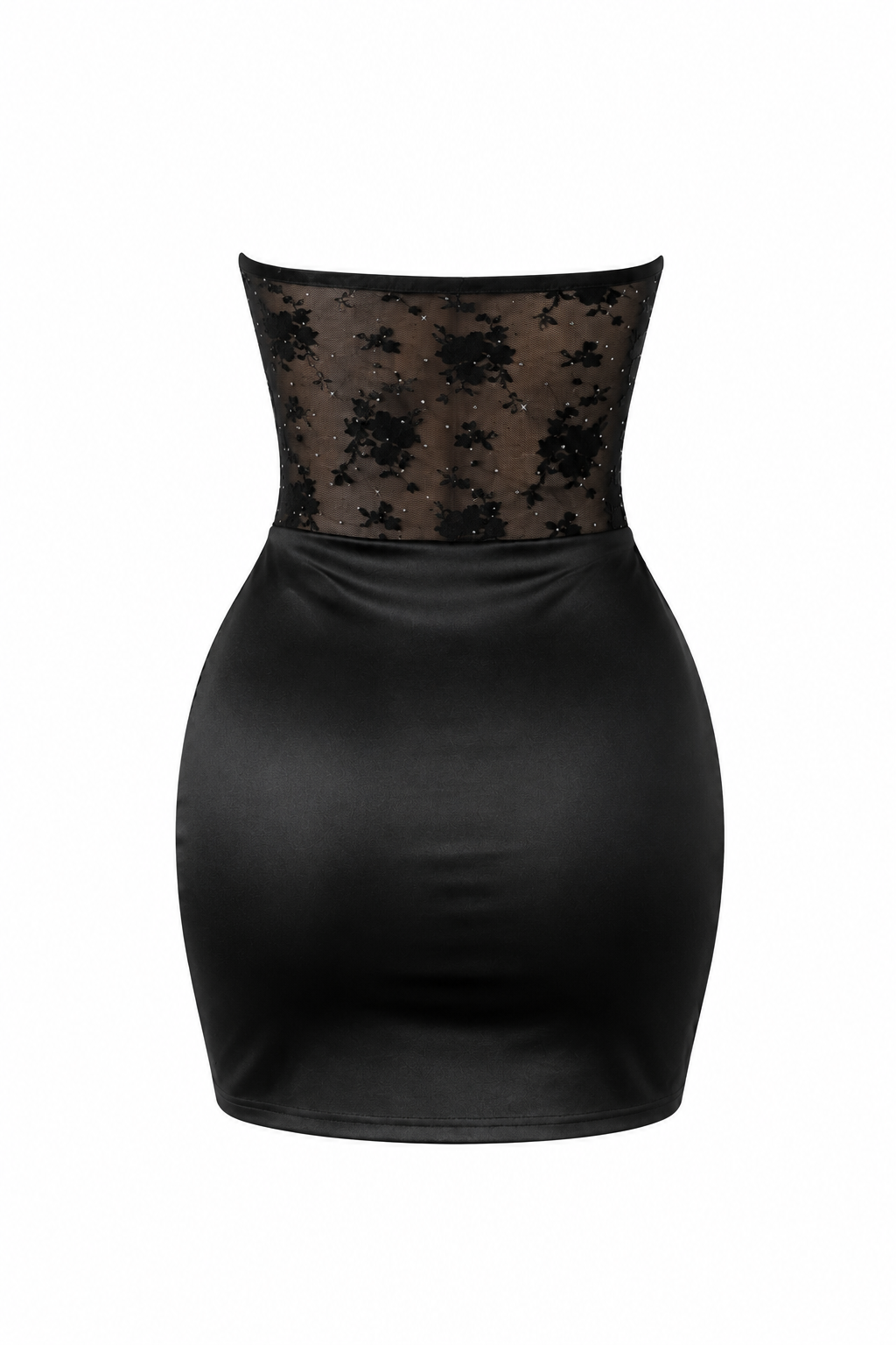 Mitternachts-Korsettkleid