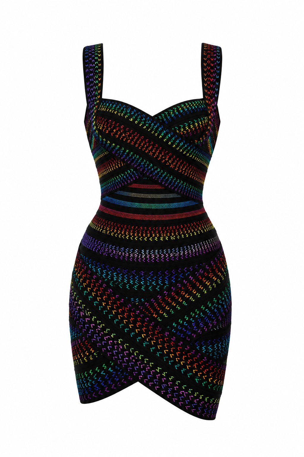 Prism Bandage Minidress
