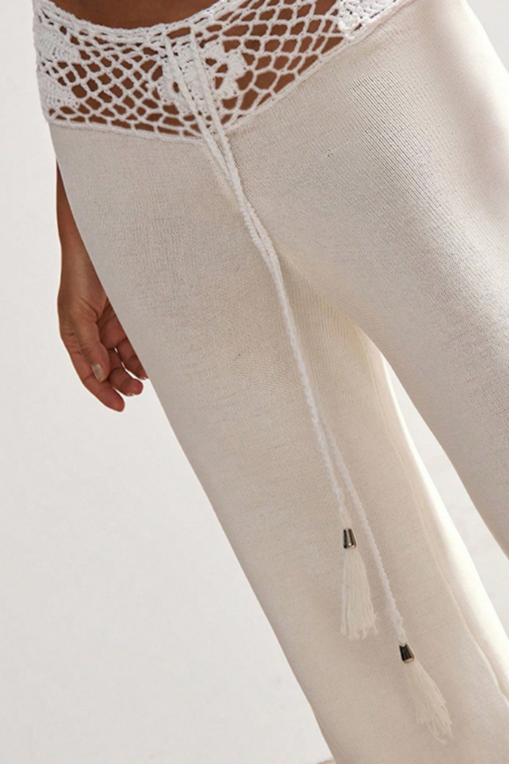 Playa Kirsty Häkelstrickhose
