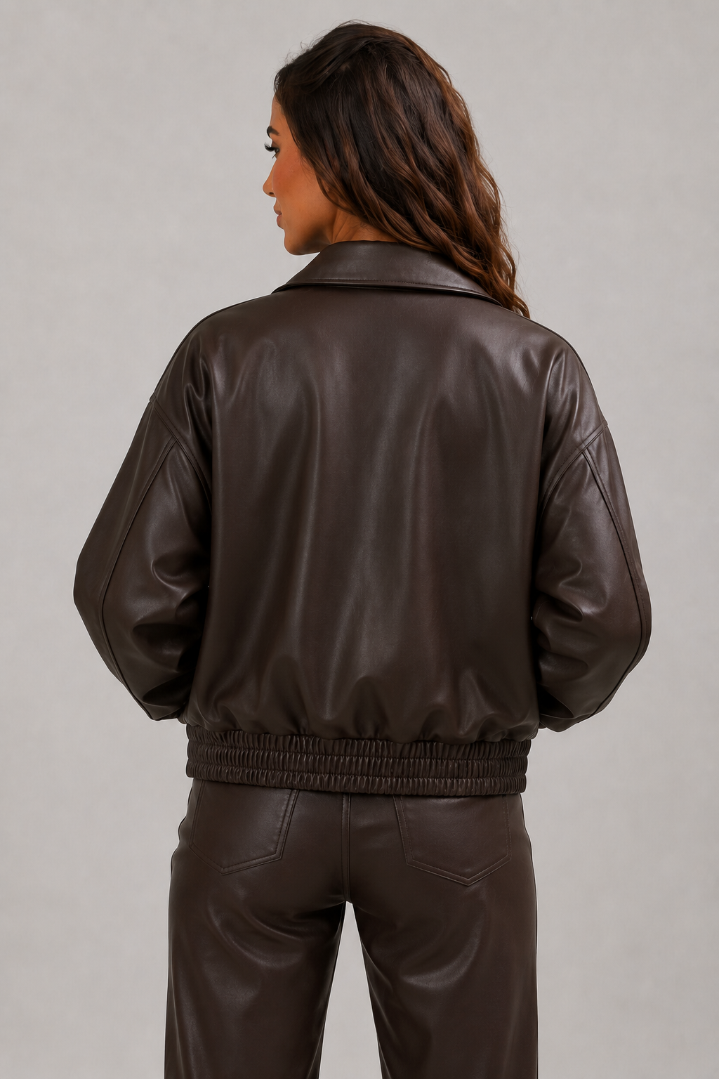 Blake Leather Bomber